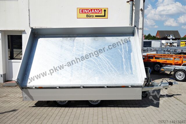 Kipper 3-Seiten Hapert HAPERT COBALT HM2 2,7t 305x180x85cm Dreiseitenkipper Gitteraufsatz