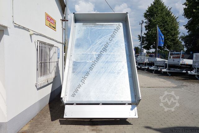 Kipper 3-Seiten Hapert HAPERT COBALT HM2 2,7t 305x180x85cm Dreiseitenkipper Gitteraufsatz