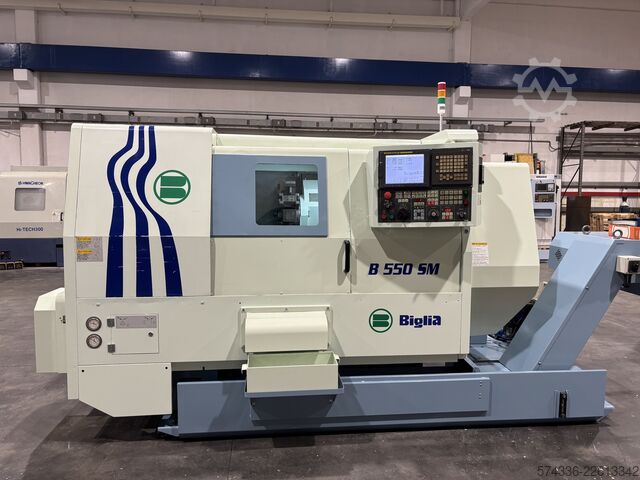 CNC-Drehmaschine BIGLIA B 550 SM