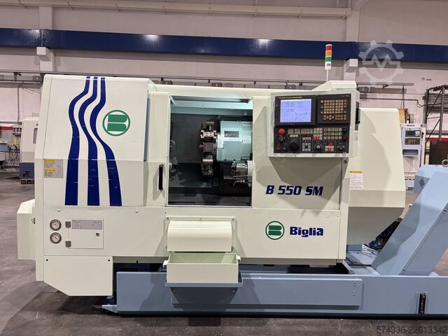 CNC-Drehmaschine BIGLIA B 550 SM