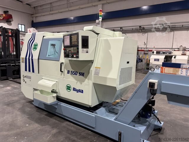 CNC-Drehmaschine BIGLIA B 550 SM