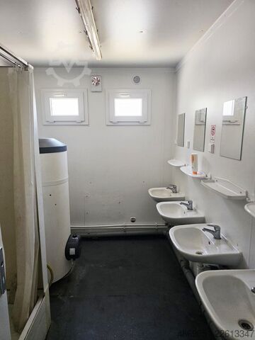 Bathroom container  Sanitärcontainer Dusche WC 20FT