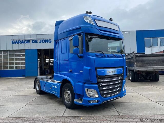 Standard tractor DAF XF 106.480 SSC / Full spoilers / Retarder / Sta...