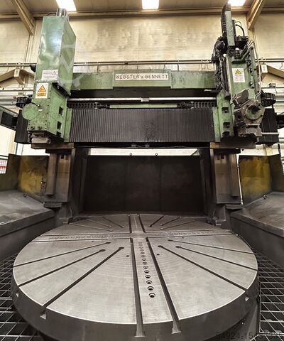 Vertikale Drehmaschine Webster & Bennett