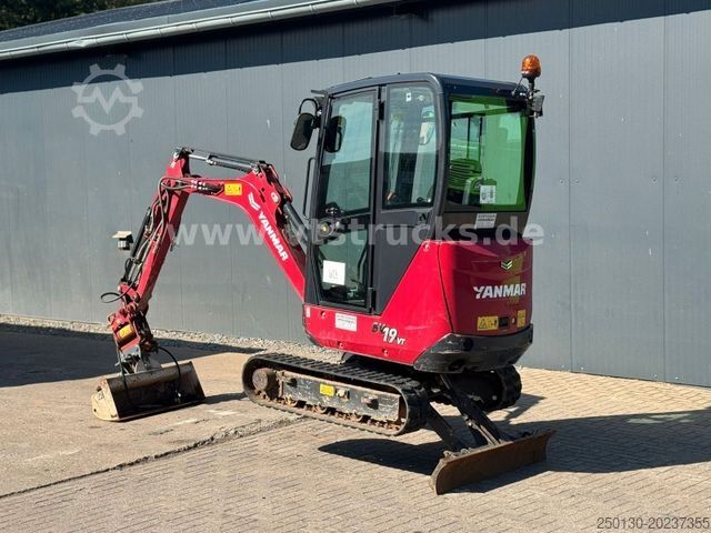 Mini excavator YANMAR SV 19 VT Minibagger  Schwenklöffel 502 Std.