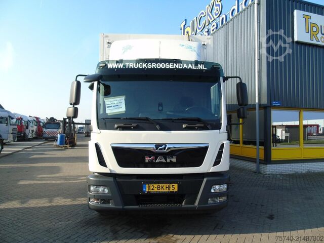 Box body MAN TGM 18.250 + euro 6 + lift + iso box
