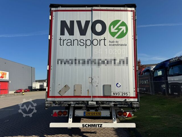 Sliding tarpaulins Schmitz Cargobull 3-Axle / Galvanised chassis / Open Roof / SAF A...