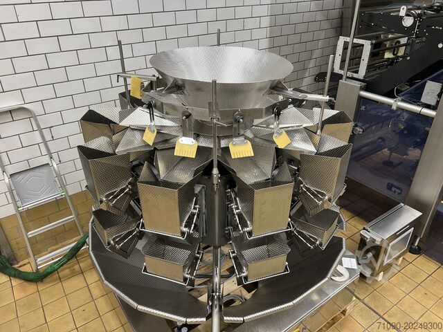 Multihead weigher + vertical packing mac Ilapak WA 10/50