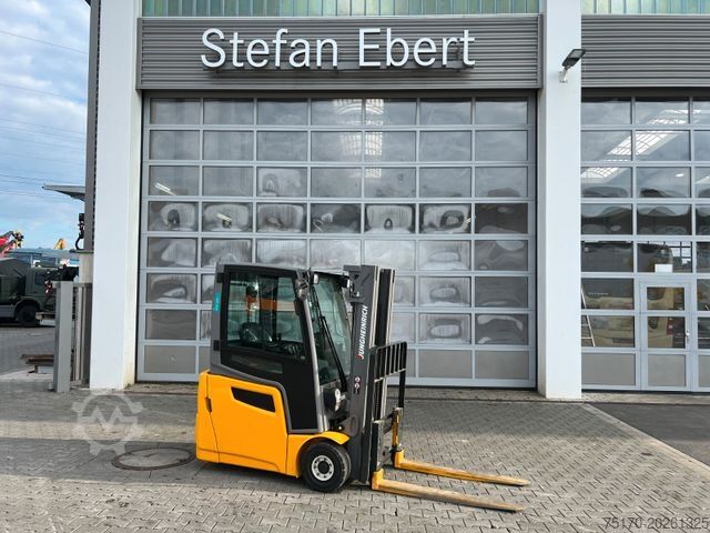 Front loader forklift JUNGHEINRICH EFG 215 / Triplex: 4.25m! / SS /  4.029h