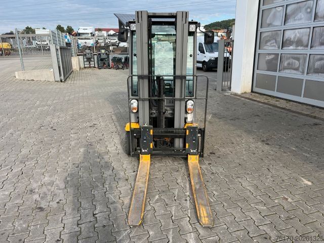 Front loader forklift JUNGHEINRICH EFG 215 / Triplex: 4.25m! / SS /  4.029h