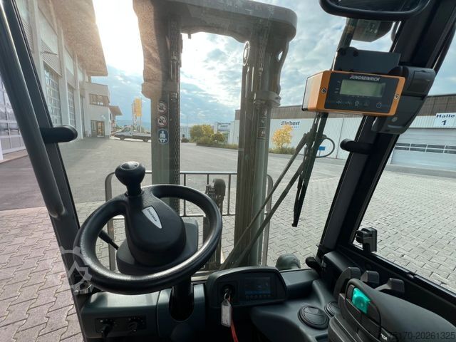 Front loader forklift JUNGHEINRICH EFG 215 / Triplex: 4.25m! / SS /  4.029h