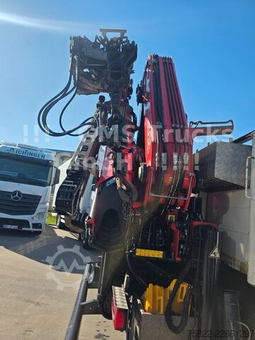 LKW mit Pritsche (offen) MAN TGS 35.460 / 8X4 / 28m Kran Fassi 365 + Flyjib