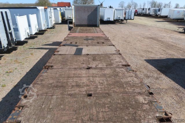 Auflieger mit offener Pritsche KRONE Stahlmattenauflieger mit Bordwände