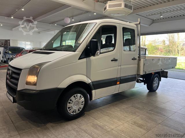 Pick-up van VOLKSWAGEN Crafter DoKa Pritsche*Klima*AHK*TÜV*