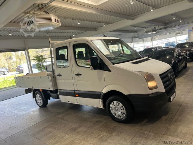 Pick-up van VOLKSWAGEN Crafter DoKa Pritsche*Klima*AHK*TÜV*