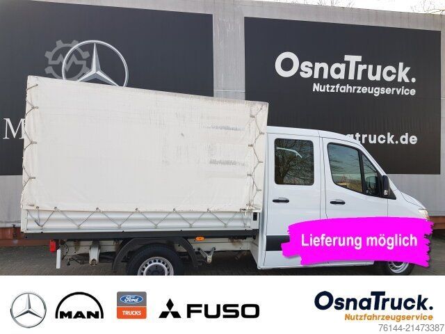 Van MERCEDES-BENZ Sprinter 314 CDI DOKA Pritsche/Plane Klima,Tempo