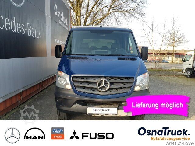 Curtain sider van MERCEDES-BENZ Sprinter 316 CDI Doka 4x4 Allrad Klima, 6-Sitze