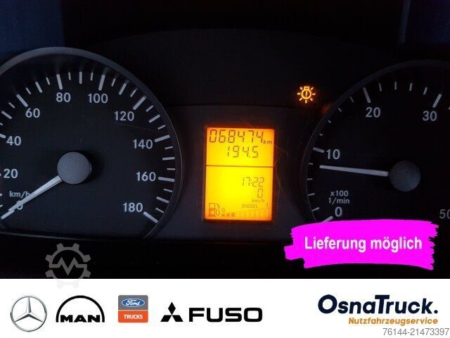 Curtain sider van MERCEDES-BENZ Sprinter 316 CDI Doka 4x4 Allrad Klima, 6-Sitze