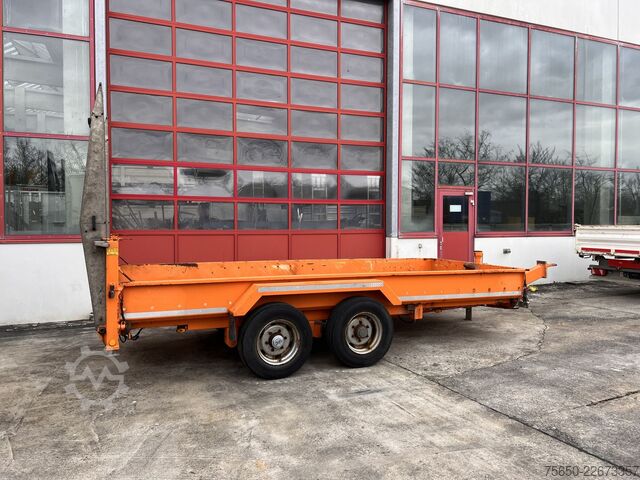 Low loader trailer  tt  Tandemtieflader