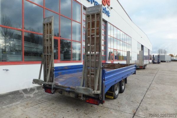 Low loader trailer Humbaur HBT10  Tandemtieflader