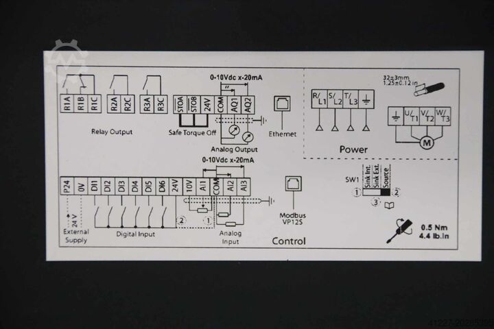 Frequency converter 55 kW Schneider Electric Altivar 630  ATV630D55N4
