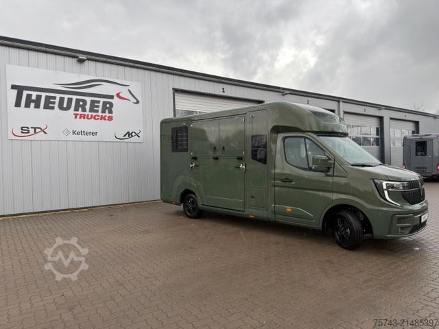 Livestock transporter RENAULT Master STX 5 Sitzer Haras ex. Lang Automatik