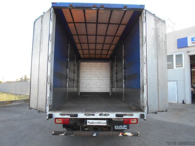 Flatbed truck with tarp DAF XF 105.460 FAN 6x2 CENTINATO