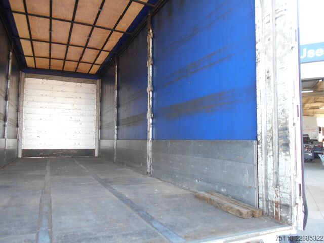 Flatbed truck with tarp DAF XF 105.460 FAN 6x2 CENTINATO