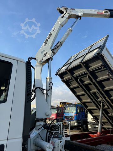 Tipper + Crane 4X2 IVECO EUROCARGO 120 E 18
