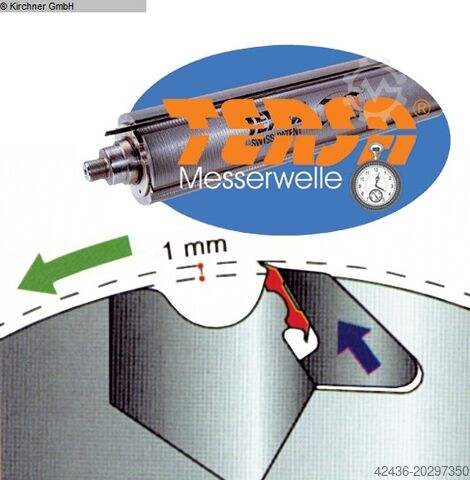 Abricht- und Dickenhobelmaschine HOLZKRAFT CASADEI PFS 520 TERSA