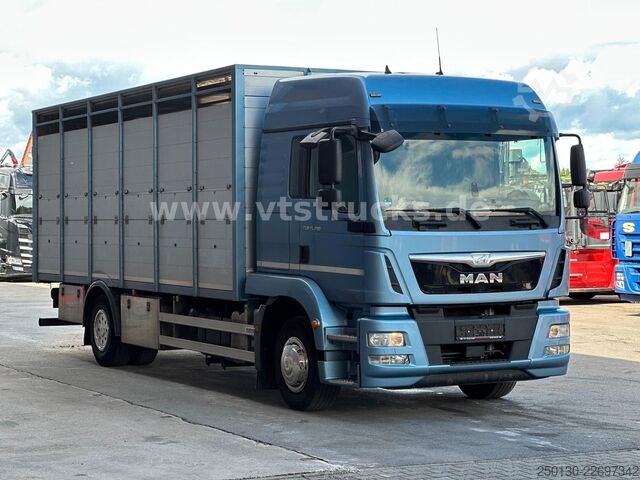 Viehtransporter LKW MAN TGM 15.290 1 Stock Köstner Viehaufbau