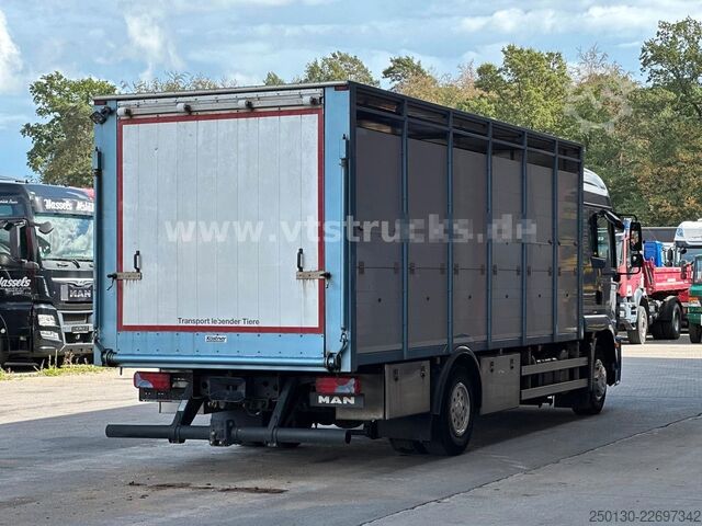 Viehtransporter LKW MAN TGM 15.290 1 Stock Köstner Viehaufbau