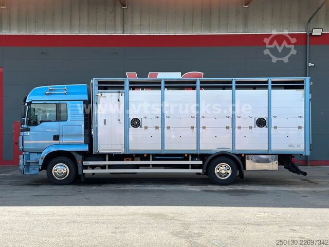 Viehtransporter LKW MAN TGM 15.290 1 Stock Köstner Viehaufbau