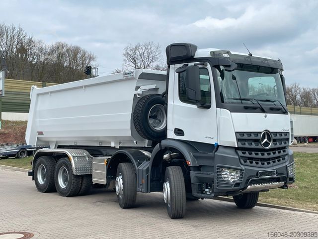 Tipper truck MERCEDES-BENZ 4142 8X4  Mulden-  Kipper -  EuromixMTP