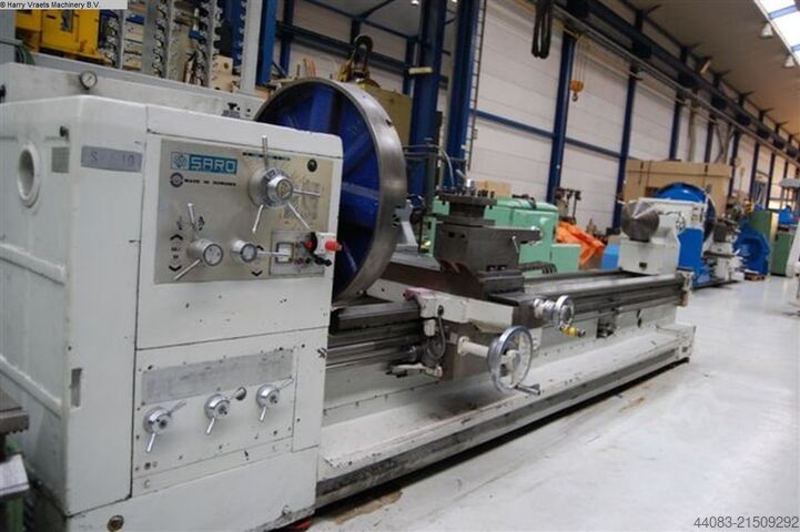 Leit- und Zugspindeldrehmaschine SARO SPA10X4000