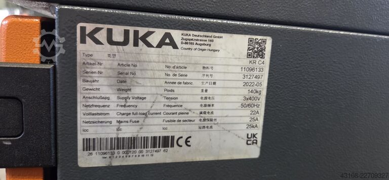 Industrieroboter KUKA KR 16 R2010-2