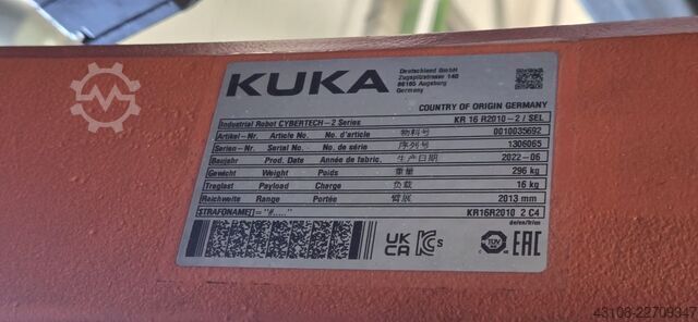 Industrieroboter KUKA KR 16 R2010-2