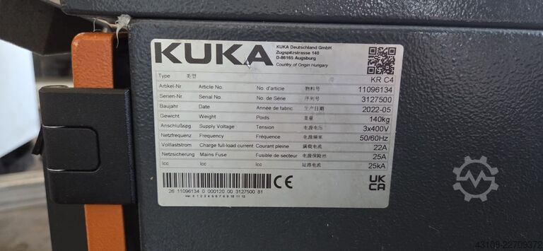 Industrieroboter KUKA KR 16 R2010-2 / SEL