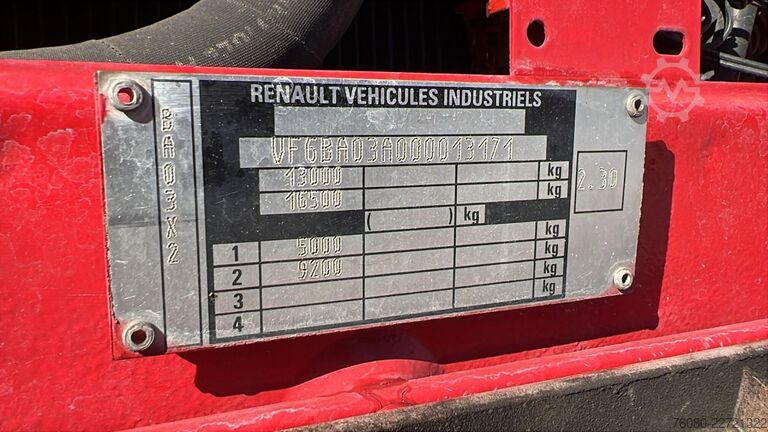 Fire truck Renault G 230 Manager (85.000 KM !!!! / LAMES / GRAND P...