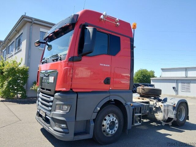 Standard tractor unit MAN TGX 18.470 BL Kipphydraulik Retarder Alu
