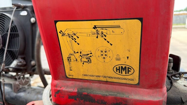 Hook arm system Volvo FM 400 (BE TRUCK / HMF 1720-K3 / REMOTE / AJK H...