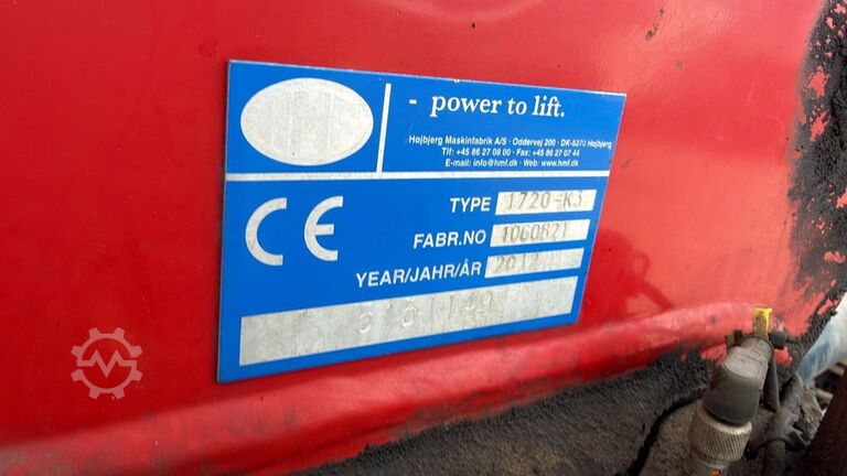 Hook arm system Volvo FM 400 (BE TRUCK / HMF 1720-K3 / REMOTE / AJK H...