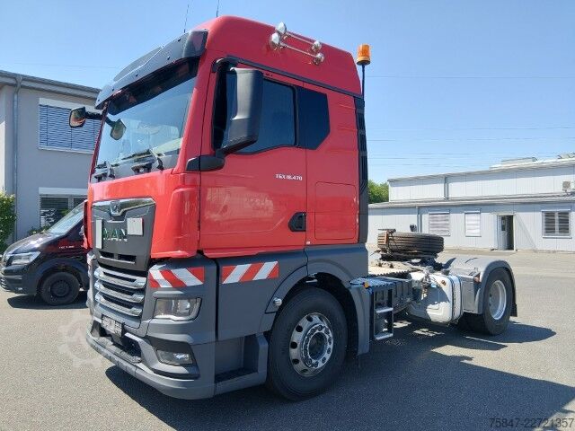 Standard tractor unit MAN TGX 18.470 BL Kipphydraulik Retarder Alu