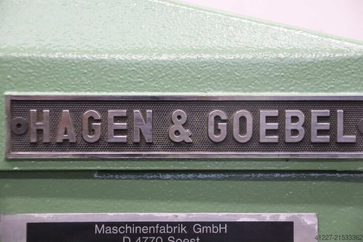 Gewindebohrmaschine Hagen & Göbel HG 6