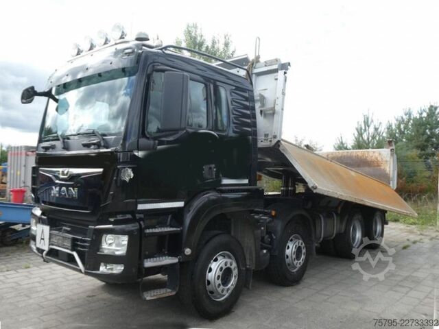 Kipper LKW MAN TG-S 35.430 8x4 4-Achs Kipper