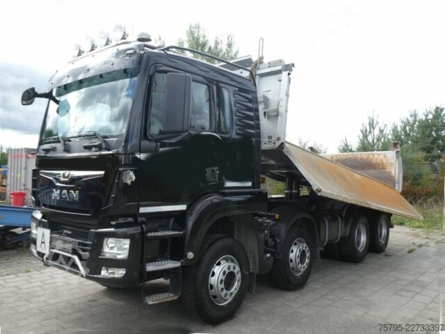 Dreiseitenkipper LKW MAN TG-S 35.430 8x4 4-Achs Kipper