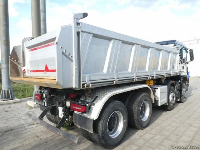 Dreiseitenkipper LKW MAN TG-S 35.430 8x4 4-Achs Kipper