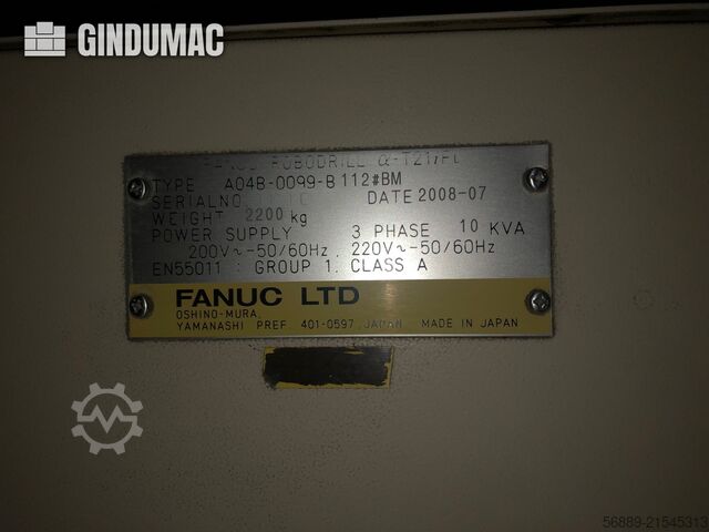 FANUC Robodrill alpha-T21iFL FANUC Robodrill alpha-T21iFL