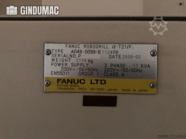 FANUC Robodrill alpha-T21iFL FANUC Robodrill alpha-T21iFL