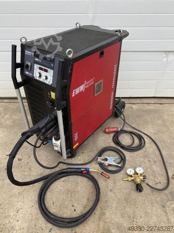MIG / MAG Impuls Schutzgasschweißgerät, Pulsmaschine, Puls Schweißgerät, Pulsgerät, Schweißmaschine, EWM Phoenix 301 Progress Puls Force Arc